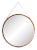 Circular Wall Mirror by Uno & Östen Kristiansson for Luxus, 1950s For Sale