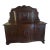 An exquisite heirloom vintage Black Forest style carved oak Mid 20th Century European buffet. Outstanding historic...