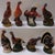Large Mid 20th Century Wild Turkey Decanters- Set of 8 For Sale - Image 11 of 11
