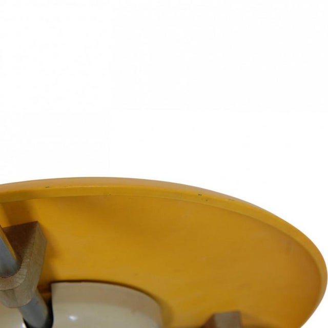 Yellow Dot Stool by Arne Jacobsen, 1970s For Sale - Image 11 of 14