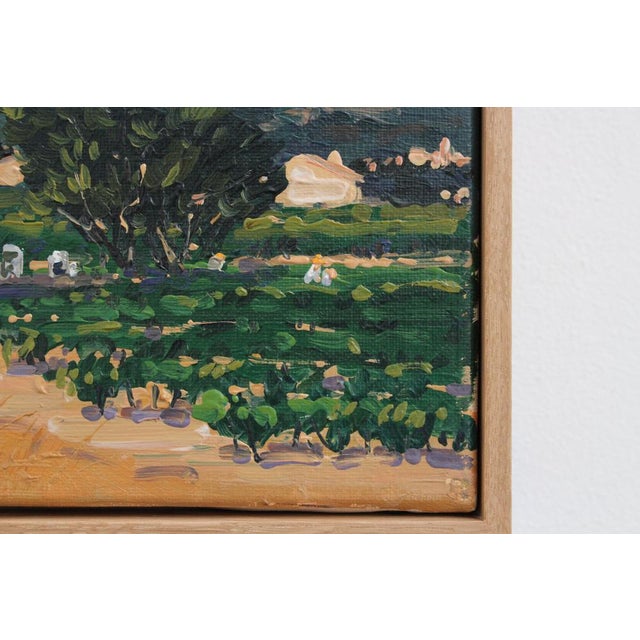 Michel Margueray, View of Mont Ventoux Under the Provence Sky, 2000s, Oil on Canvas, Framed For Sale - Image 13 of 17