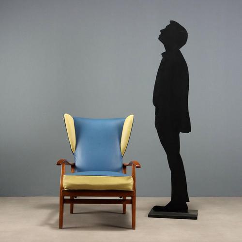 Vintage Reclining Chair by Renzo Franchi Camerani, Italy, 1950s For Sale - Image 3 of 15