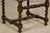 French Louis XIII Style Oak Barley Twist Dining Chairs W/ Floral Tapestry - Set of 8 For Sale - Image 10 of 18