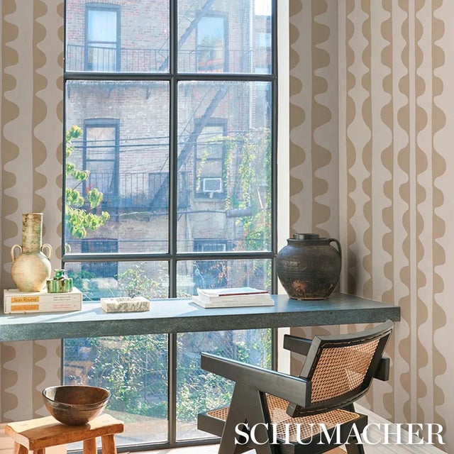 2020s Schumacher X Hadiya Williams Drift Wallpaper In Wafer For Sale - Image 5 of 7