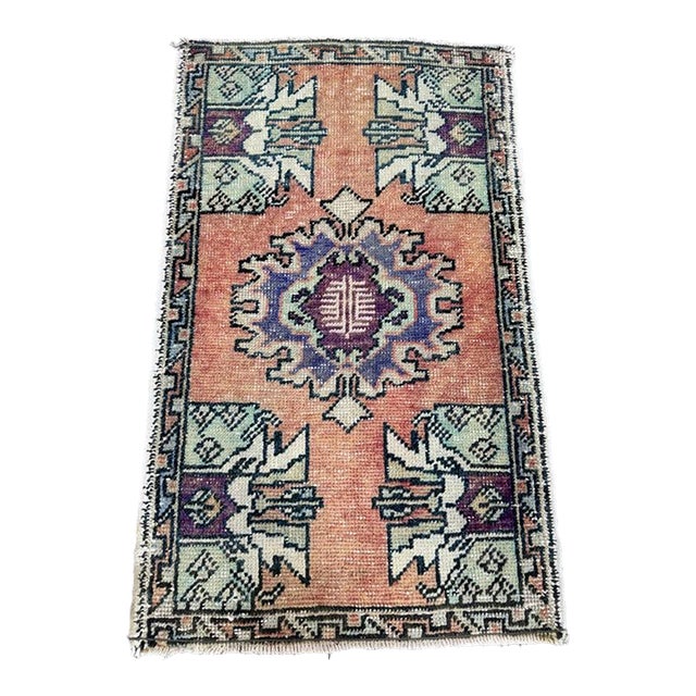 Turkish Yastik Rug 1'8" x 2'9" For Sale