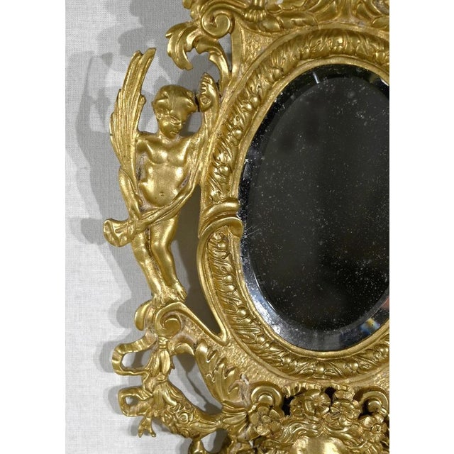 Napoleon III Gilded Bronze Wall Lights, Set of 2 For Sale - Image 12 of 18