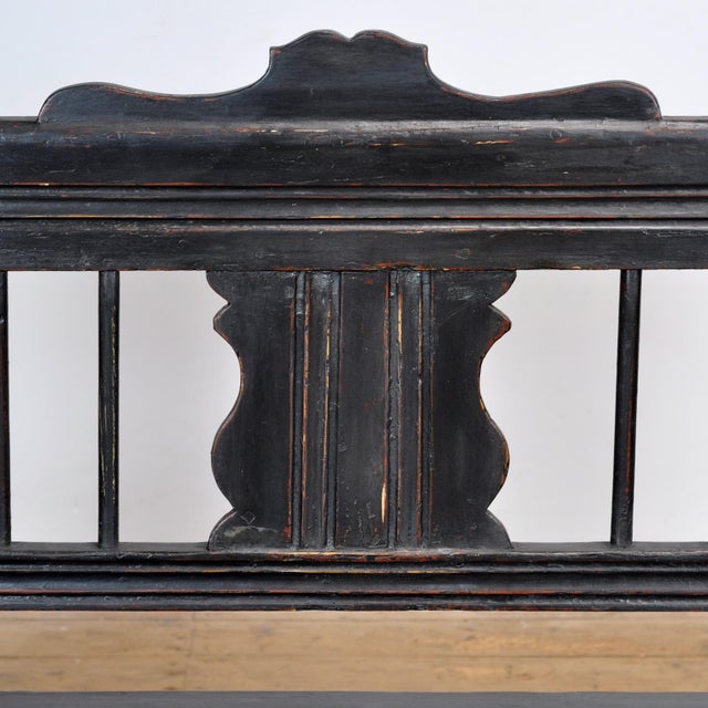 Antique Pine Bench, 1900s For Sale - Image 10 of 18