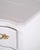 White Antique Baroque White Chest of Drawers with Brass Handles, 1760s For Sale - Image 8 of 16