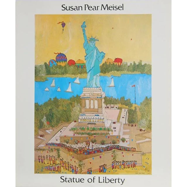 Contemporary Statue of Liberty, Susan Pear Meisel For Sale - Image 3 of 3