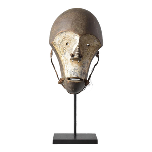Early 20th Century Ngbandi Mask on Custom Stand