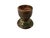 1970s Olive Green Hand-Made Pottery Vase For Sale - Image 10 of 11