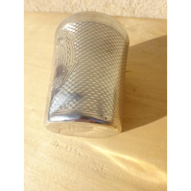 Silver Silver-Plated Metal Cup by Ercuis For Sale - Image 8 of 16
