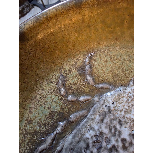 Art Pottery Ceramic Dish With a Tick on It For Sale - Image 9 of 18