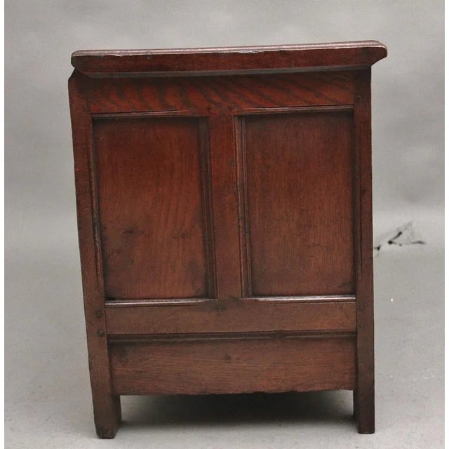 Mid 18th Century Early 18th Century Oak Coffer, 1740s For Sale - Image 5 of 11