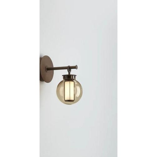 Not Yet Made - Made To Order Bronze-Amber Glass Bai A Di Di Diffuser Wall Lamp by Neri and Hu for Parachilna For Sale - Image 5 of 10