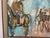 1960s 1968 Vintage Oil on Board Expressionist Painting of Napoleon and His Soldiers by Alex Portner For Sale - Image 5 of 12