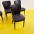 Item : this elegant set of four 1950s chairs is a flawless example of mid-century design. Each chair features a sturdy...