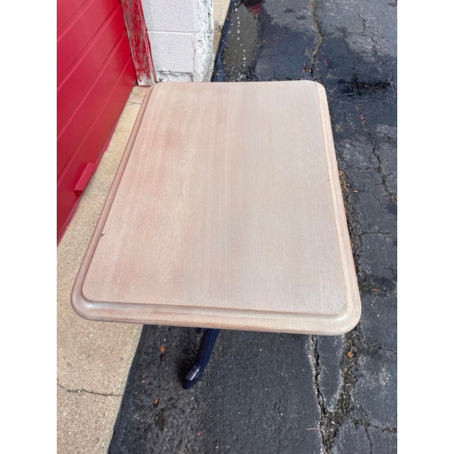 White Painted, Early American Side Table For Sale - Image 8 of 8