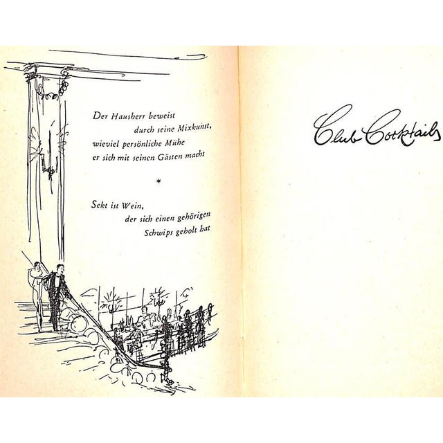 "Der Mixbecher Ein Cocktail-Buch" 1952 Rosenow, Conrad Und Prosel, Theo For Sale - Image 9 of 12