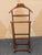 Mid 20th Century 1970s Italian Mid-Century Wood Valet Stand Dressboy For Sale - Image 5 of 10