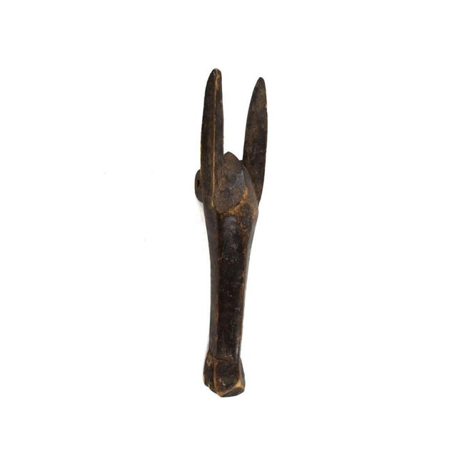 Early 20th Century Senufo Wood Mask Côte d'Ivoire For Sale In Denver - Image 6 of 7