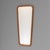 Wood Vintage Danish Wall Mirror, 1960 For Sale - Image 7 of 7