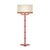 Contemporary Alba Floor Lamp in Ceramic and Linen with Samuel & Sons Trimming by Popus Editions For Sale - Image 3 of 9