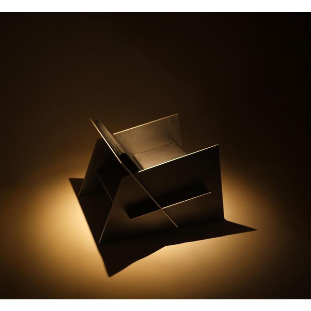 Not Yet Made - Made To Order Romulus Aluminium Armchair by Bureau of Entropy For Sale - Image 5 of 12