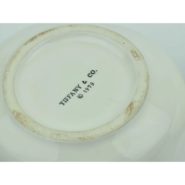 Ceramic 1979 Tiffany&Co White Ceramic Sleeping Cat Lidded Box For Sale - Image 7 of 7