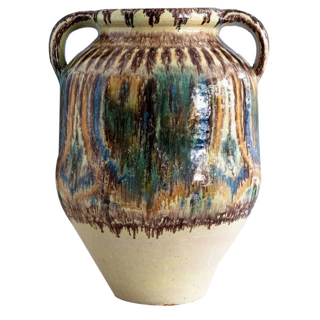 Nabeul Double-Handled Jar from Pierre De Verclos, 1930 For Sale