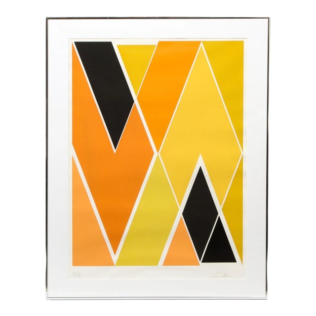 Larry Zox, Untitled (Diagonal Composition), circa 1965 For Sale