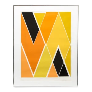 Larry Zox, Untitled (Diagonal Composition), circa 1965
