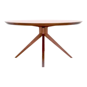 Sputnik Dining Table in Solid Walnut by Petersen Antiques