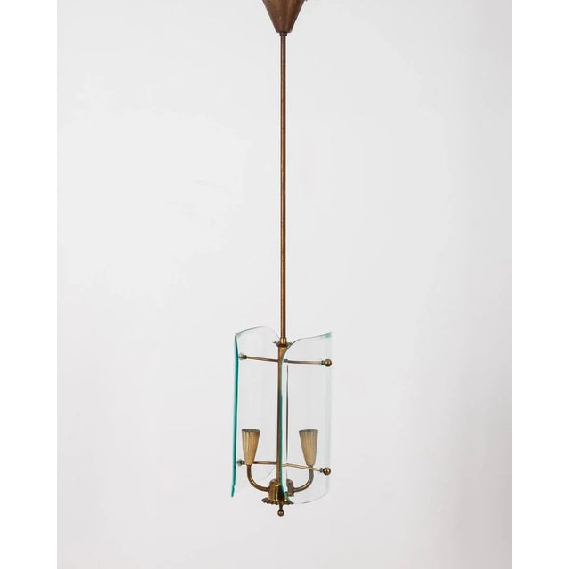 Chandelier by Pietro Chiesa for Fontana Arte, 1940s For Sale - Image 3 of 10
