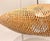 Revelation Modern Woven Bamboo Bonnet Pendant Light For Sale - Image 4 of 5