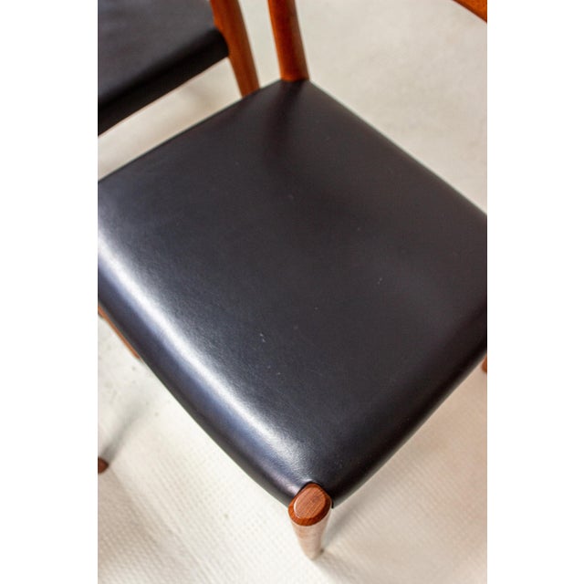 Danish Model 77 Chairs in Teak by Niels Otto (N. O.) Møller for J.L. Møllers, 1960s, Set of 2 For Sale - Image 14 of 18