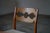 Textile Razor Blade Dining Chairs by Henning Kjaernulf- Denmark 1960s, Set of 6 For Sale - Image 7 of 11