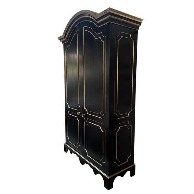Dennis and Leen Dennis & Leen Fontenay 22k Gold Leaf Cabinet, Attributed For Sale - Image 4 of 10