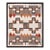Great White Ivory Color and Excellent Geometric Design Antique American Navajo Rug For Sale