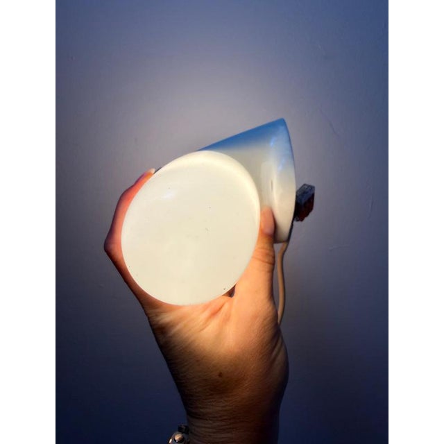 White Model 6068 Wall Lamp by Wilhelm Wagenfeld for Lindner For Sale - Image 10 of 11