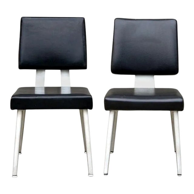 Vintage GF GoodForm Aluminum Task Chairs - A Pair For Sale