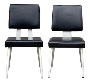 Vintage GF GoodForm Aluminum Task Chairs - A Pair
