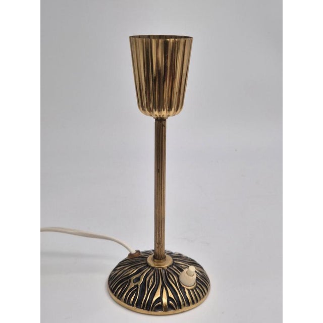 Metal Table Lamp by Bo Råman for Asea, 1950s For Sale - Image 7 of 10