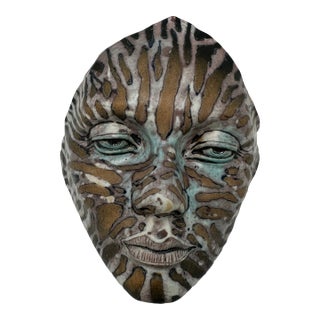 Studio Pottery Wall Hanging Sculpture For Sale