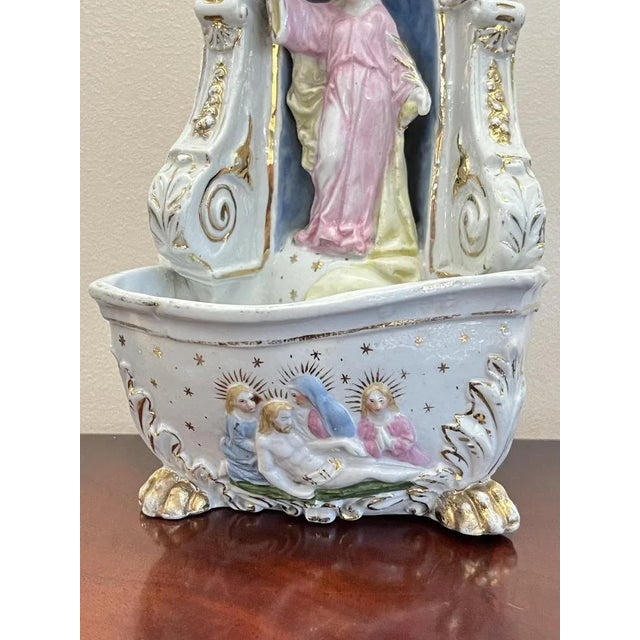 Ceramic Vintage Italian Porcelain Watercase, 1950s For Sale - Image 7 of 10