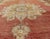 Textile Antique Oushak Medallion Rug in Rose, Pale Green, Light Blue, Gold and Brown For Sale - Image 7 of 8