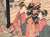"Toy Horse Dance" Japanese Woodblock Triptych With Beauties and Mt Fuji by Utagawa Toyohiro For Sale - Image 10 of 10