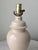 Late 20th Century Vintage Beige Ginger Jar Glazed Ceramic Table Lamps - a Pair For Sale - Image 5 of 8