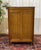 Small Louis XVI style cabinet in mahogany, oak and marble top - drawer in the upper part - W=86cm, H=1m31, D=45cm.