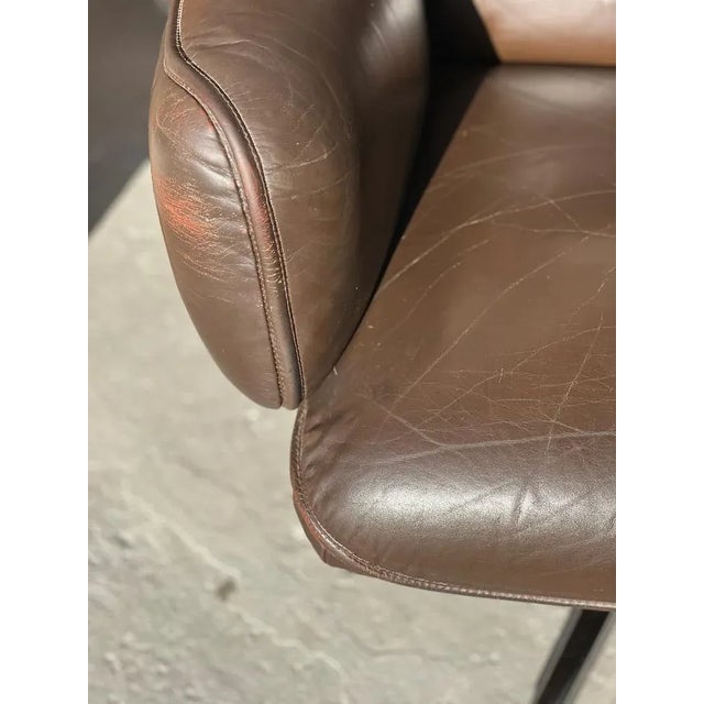 Metal Lounge Chair by Otto Zapf for Knoll Inc. / Knoll International, 1980s For Sale - Image 7 of 10